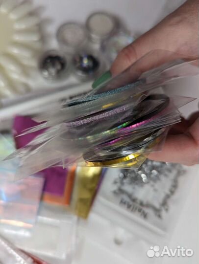 Набор Слайдеры, стразы и др