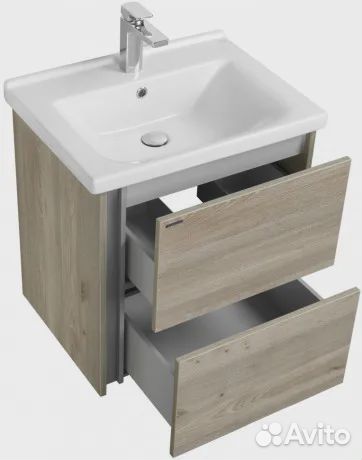 Тумба с раковиной aquaton (Акватон) 1a2314k1sx850