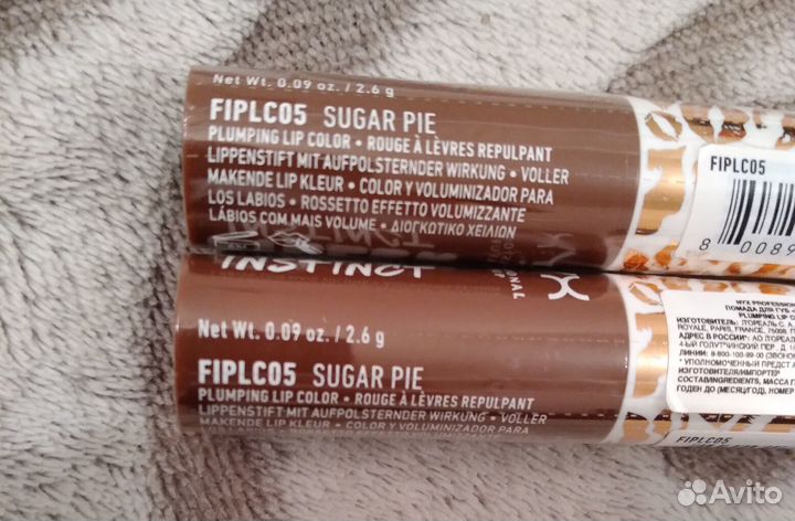 Помада NYX filler instinct тон 05 sugar pie