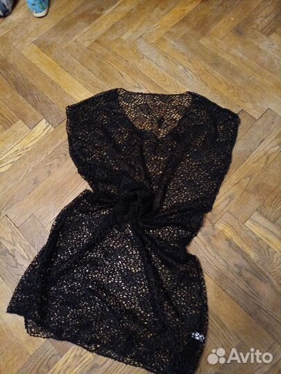 Туника пляжная сетка