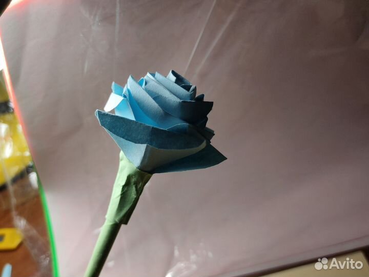 Розочки из бумаги