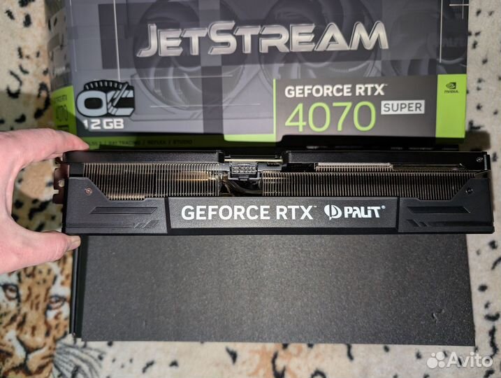 RTX 4070 Super Palit JetStream OC 12Gb GeForce