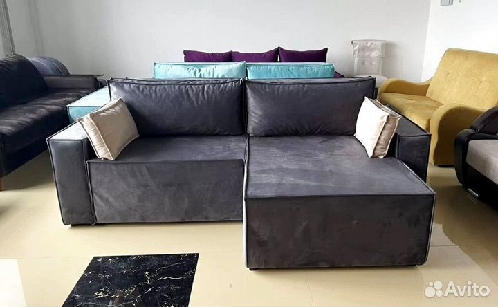 Диван угловой лофт