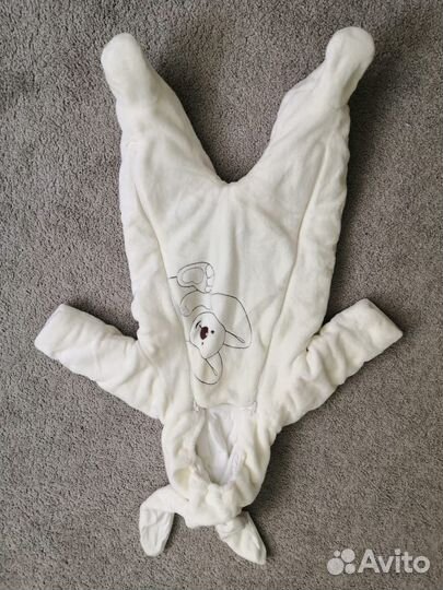 Плюшевый костюм комбинезон