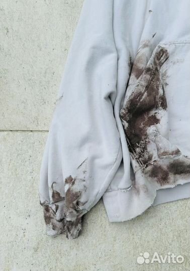 Зип худи balenciaga polo грязь