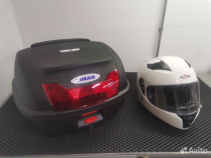 Кофр 42 литра turaid с мягкой спинкой, быстросъемн