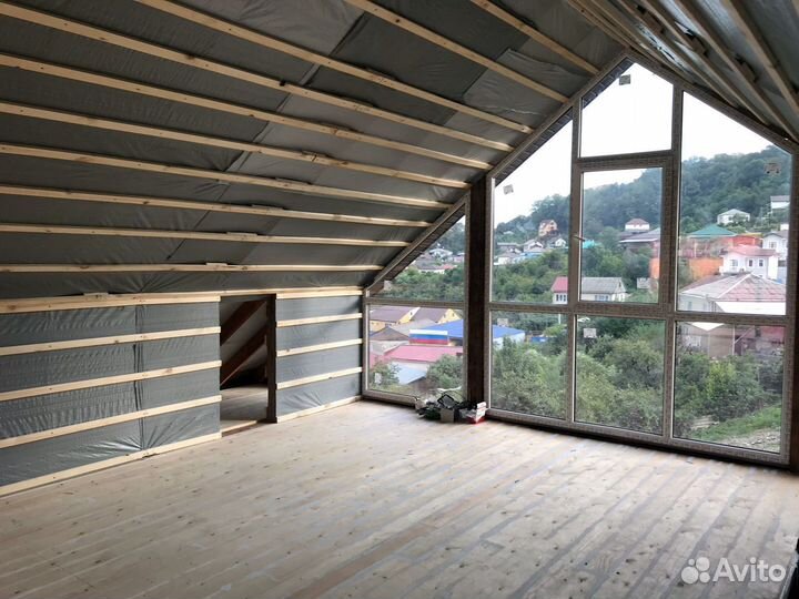 Утепление мансарды