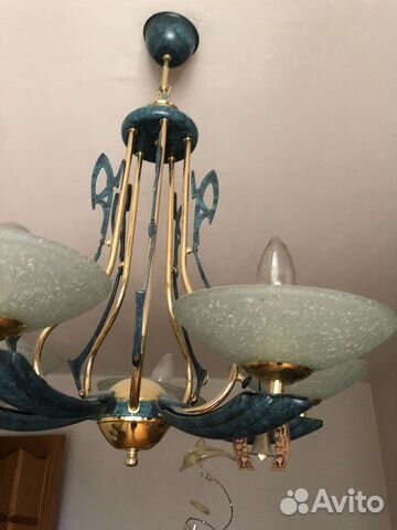 Люстра 5-х рожковая Италия
