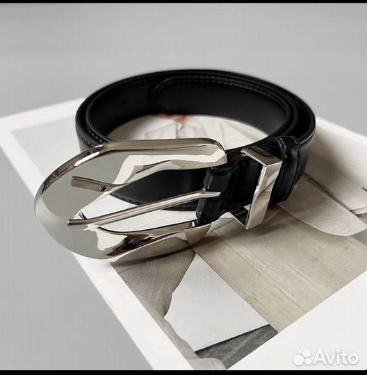 Ремень женский кожаный