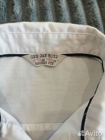 Рубашка школьная 140см