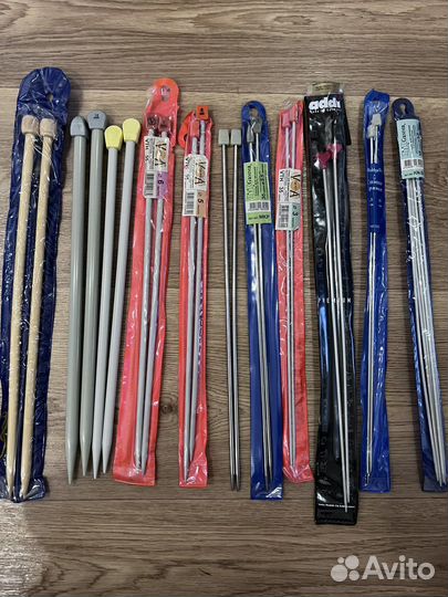 Спицы для вязания разные размеры, 44 шт