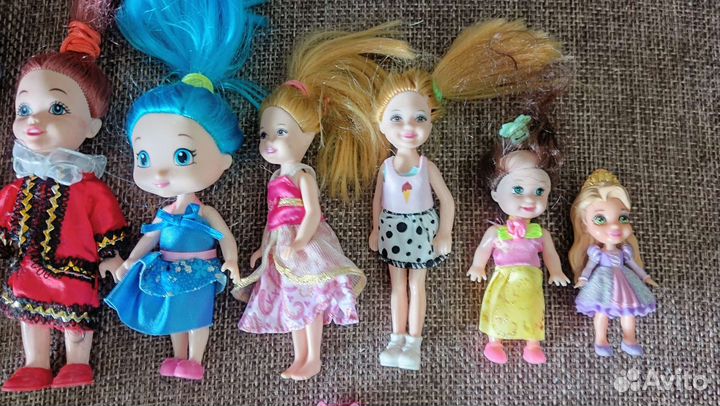 Куколки с аксессуарами пакетом