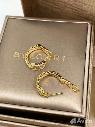 Bvlgari Серьги Золото Бриллианты