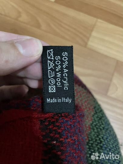 Шарф в клетку