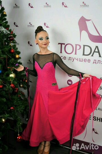 Платье бальное для стандарта