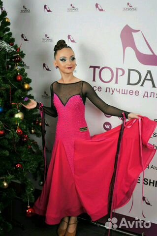 Платье бальное для стандарта