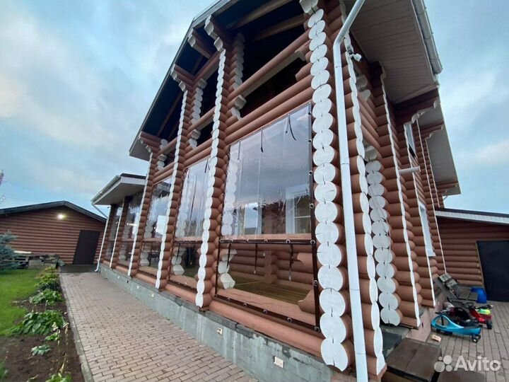 Мягкие окна для беседки