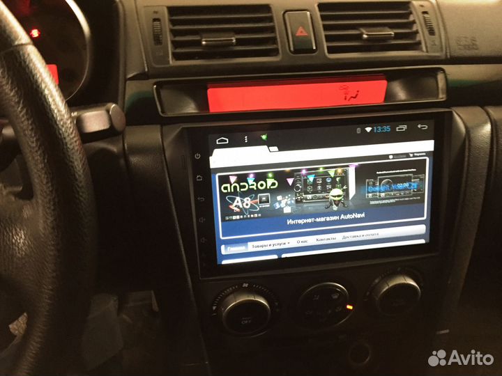 Android магнитола Mazda 3 2003 - 2008, есть Teyes