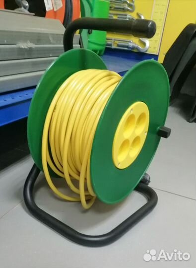 Удлинитель тм Союз силовой на катушке с 4 гн