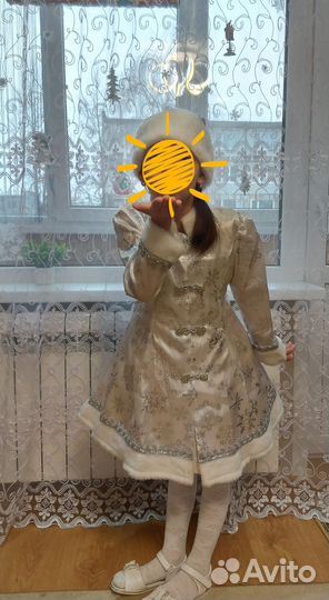 Костюм снегурочки для девочки