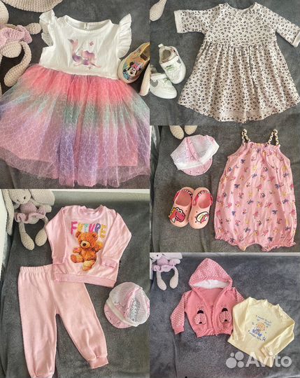 Вещи 74-86 для девочки