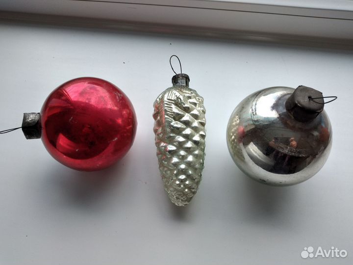 Елочные игрушки СССР одним лотом