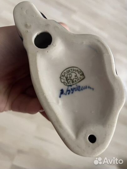 Петушок фарфор гжель