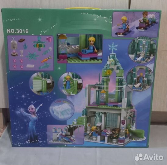 Конструктор Волшебный ледяной замок Эльзы