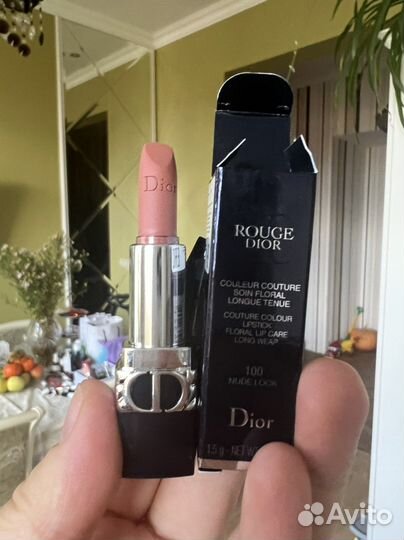 Помада dior rouge 100