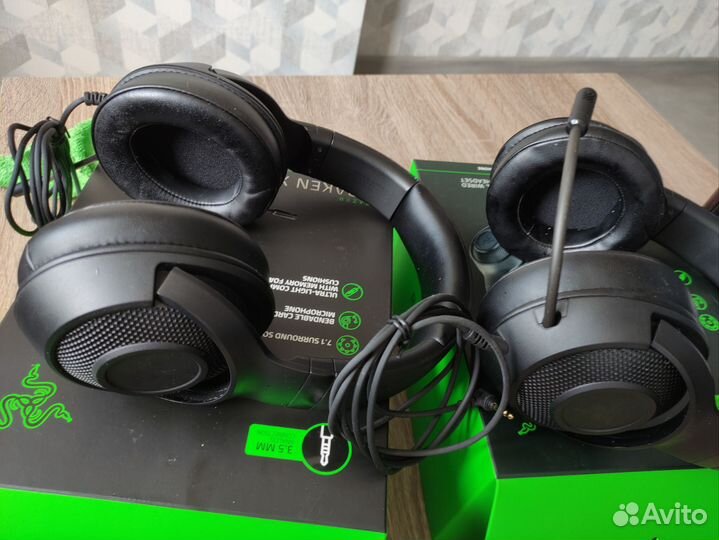 Наушники игровые razer kraken X lite