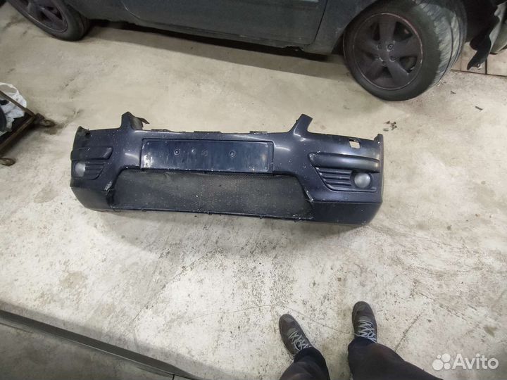 Бампер передний ford focus 2 дорестайлинг