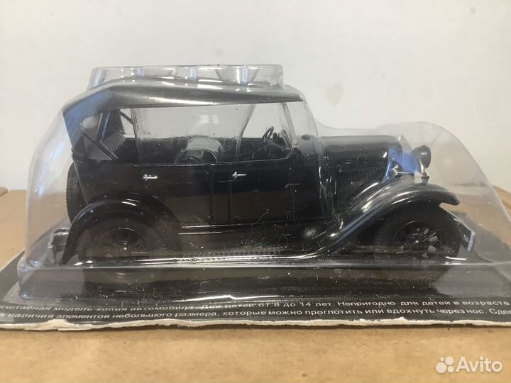 Модель автомобиля газ-А 1:43 деа