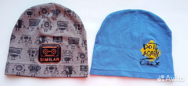 Шапка для мальчика х/б весна/лето