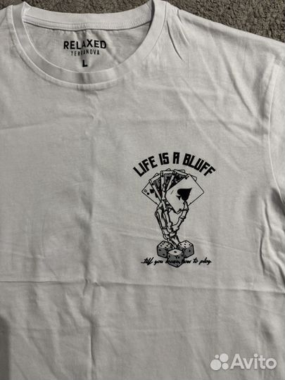 Футболка мужская Terranova, L, новая