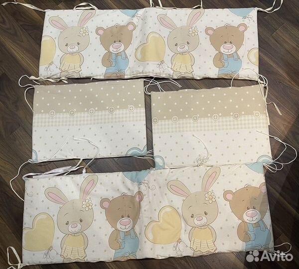 Бортики в детскую кроватку