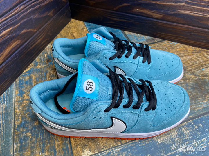 Кроссовки nike sb dunk low club 58 gulf