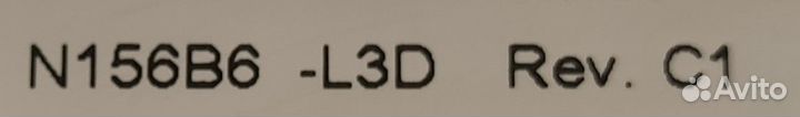 Новая матрица n156b6-l3d rev.c1