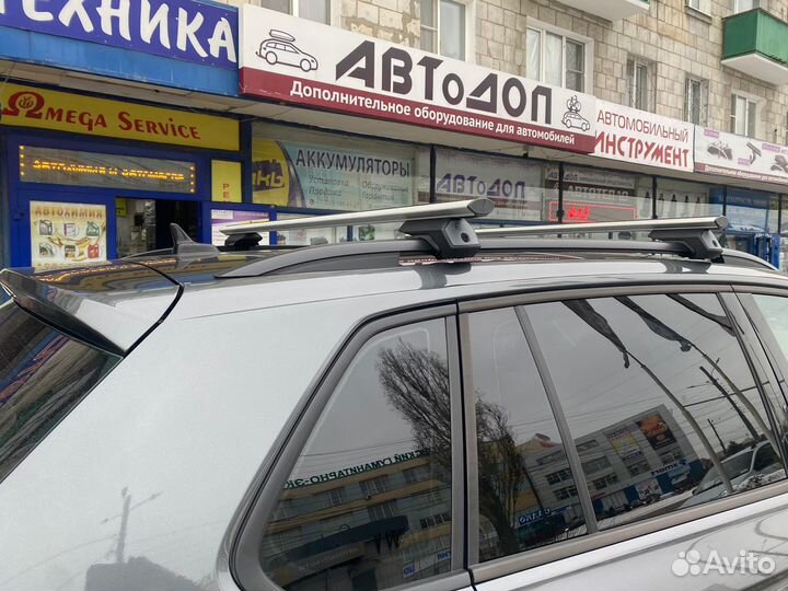 Багажник на рейлинги аэро компакт крыло