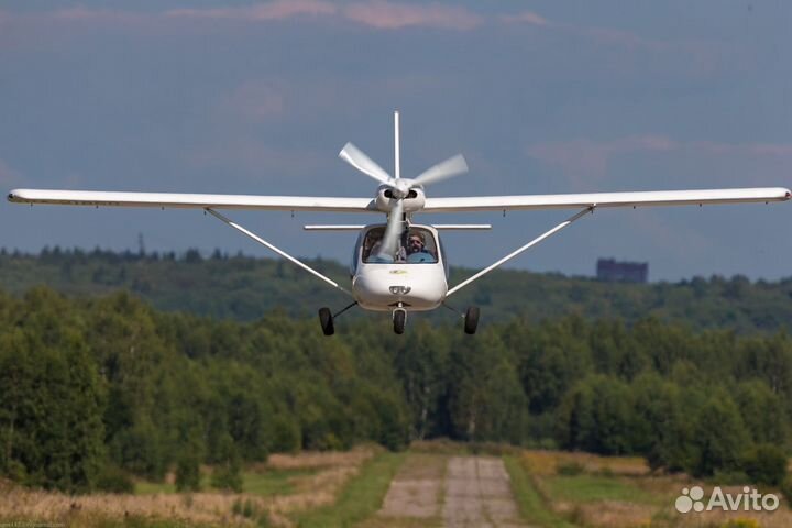Полёт для одного на легкомоторном самолёте