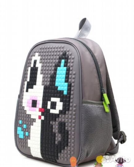 Рюкзак пиксельный детский