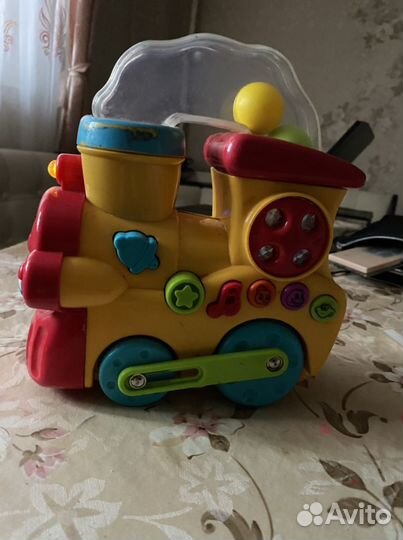 Паровозик музыкальный