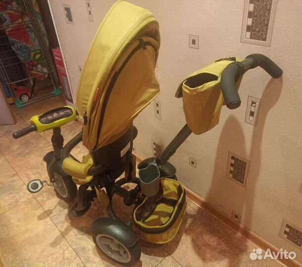 Трехколесный велосипед luxury techteam