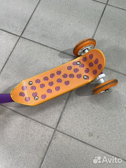 Самокат детский трехколесный Reaction