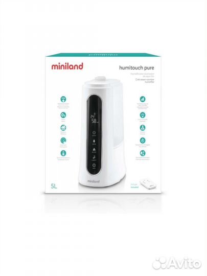 Увлажнитель озонатор Miniland Humitouch pure
