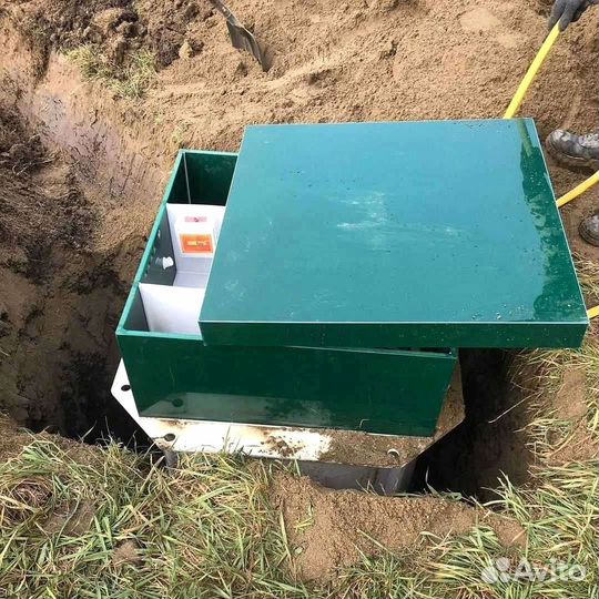 Автономная канализация с установкой для семьи