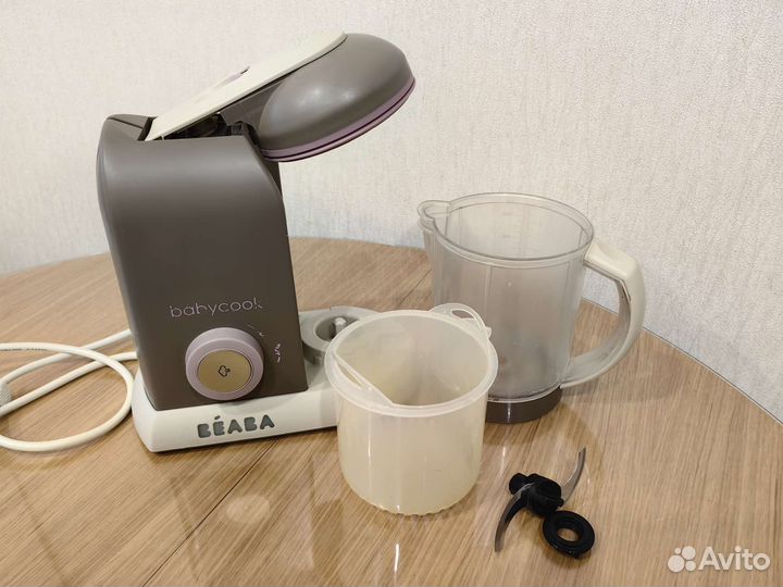 Пароварка блендер beaba babycook + сумка