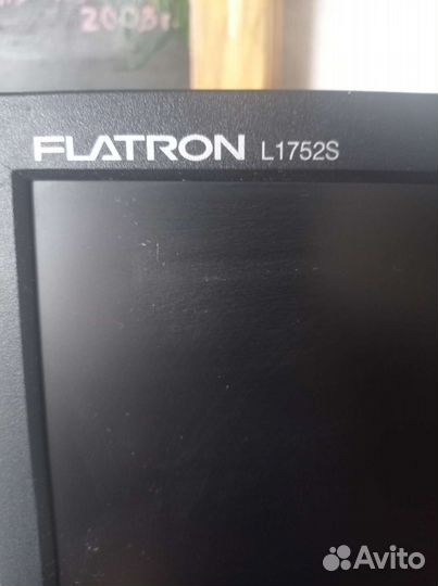 Монитор LG flatron L1752S нерабочий