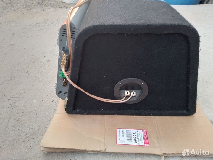 Сабвуфер mystery+усилитель JBL GTO 6000