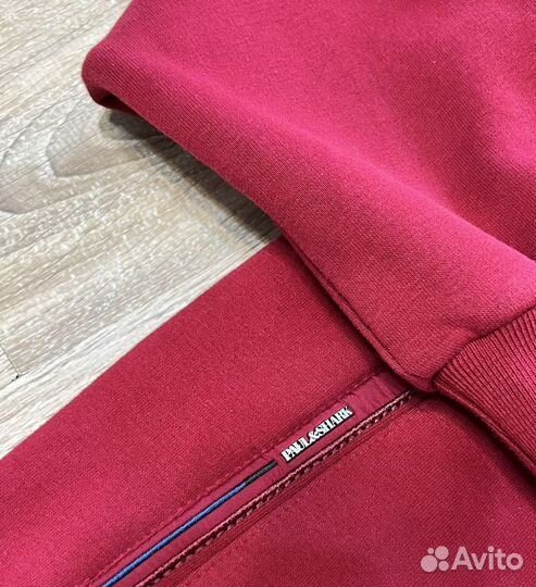 Фирменный костюм на флисе Paul Shark с капюшоном