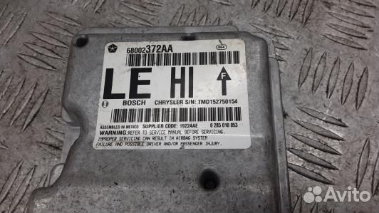 Блок управления airbag chrysler 300C 1 (98O03OQ01)